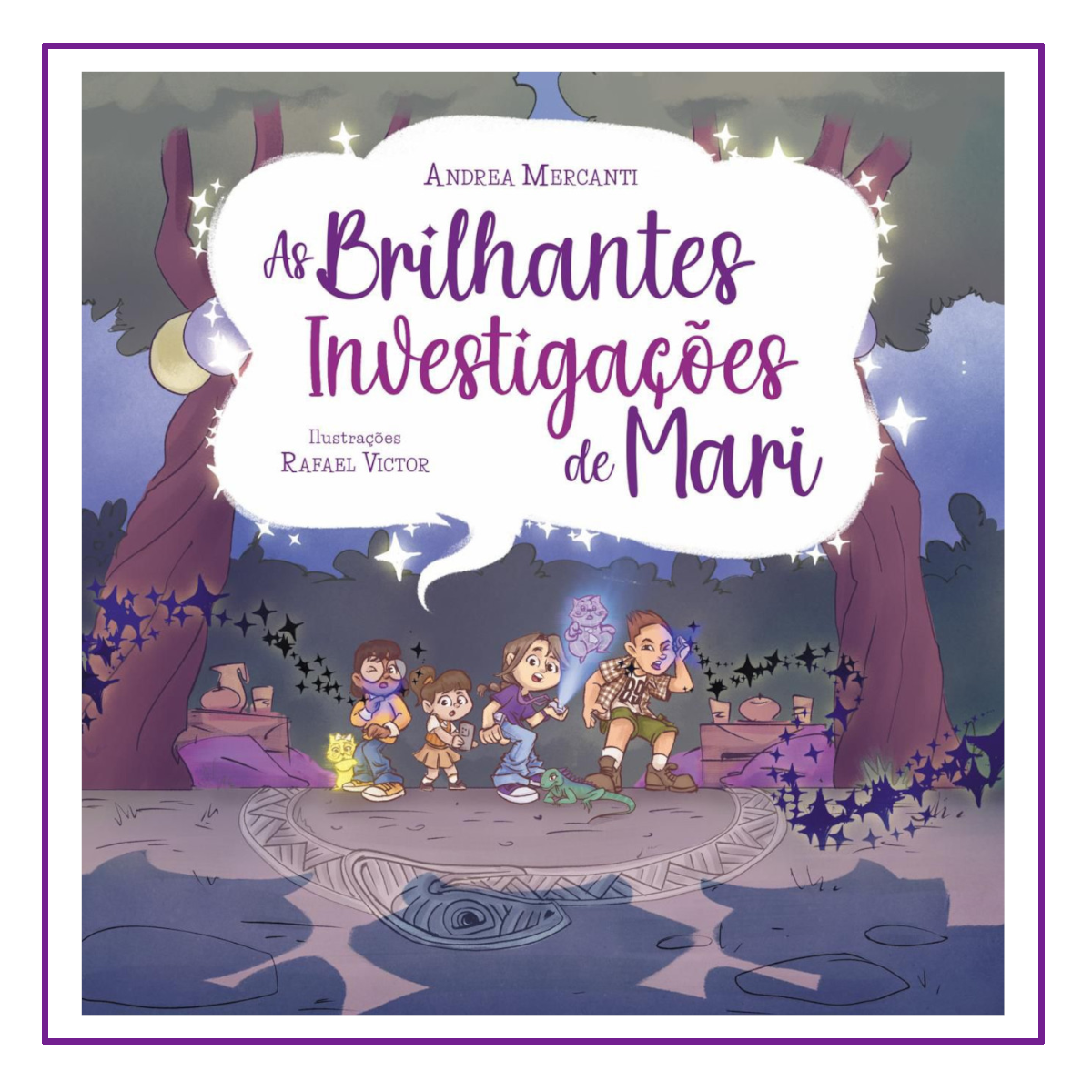 Livro As Brilhantes Investigações da Mari