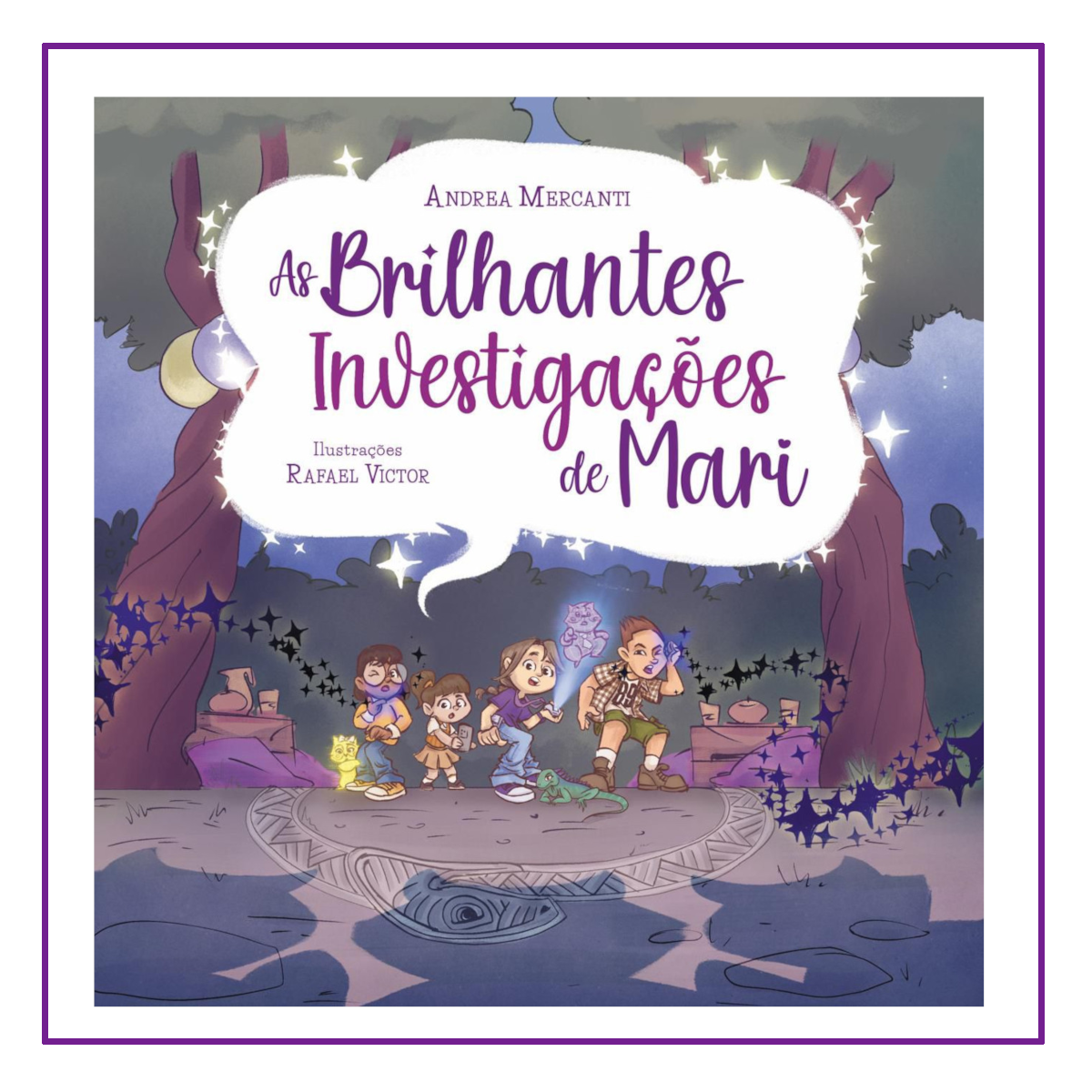 Livro As Brilhantes Investigações da Mari